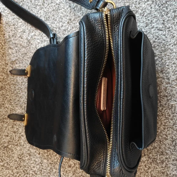 Coccinelle Campus Small Crossbody Bag in Black - Picture 6 of 7